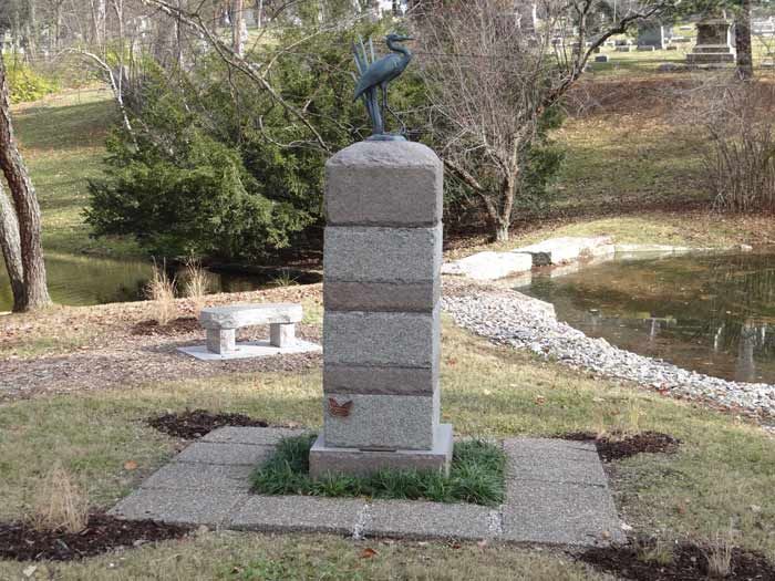 Great Blue Heron monument