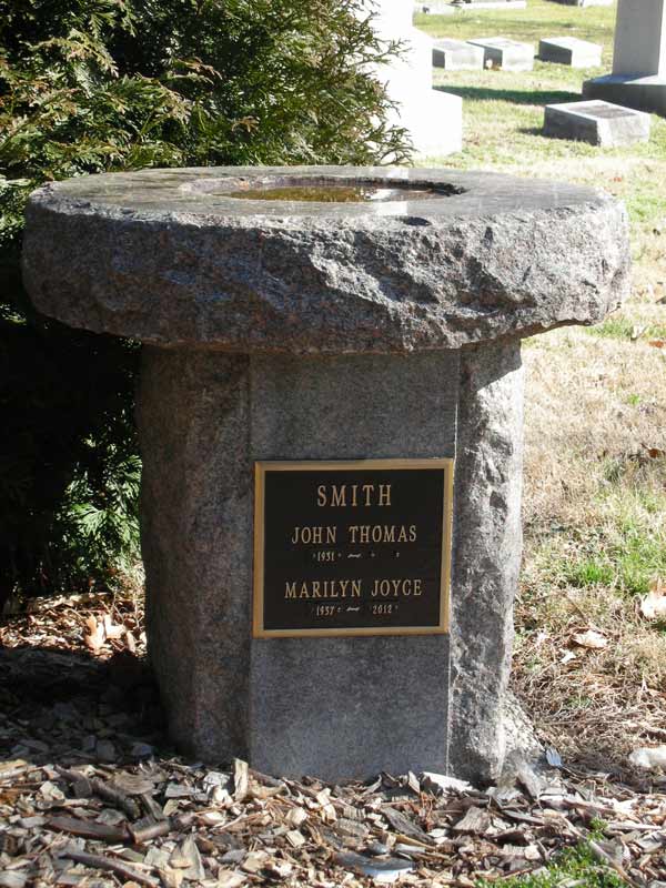 Cave Hill Cemetery Benches, Monuments, and Boulders