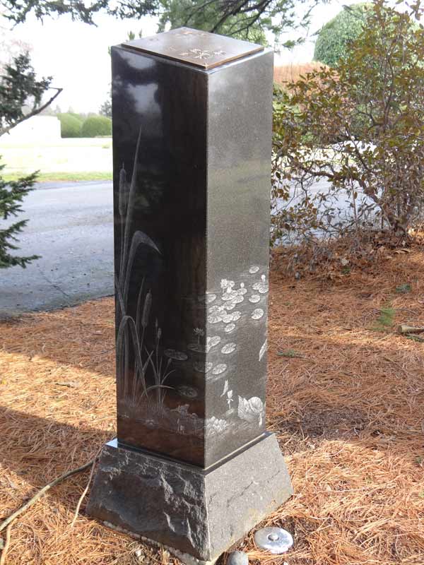 Cave Hill Cemetery Benches, Monuments, and Boulders